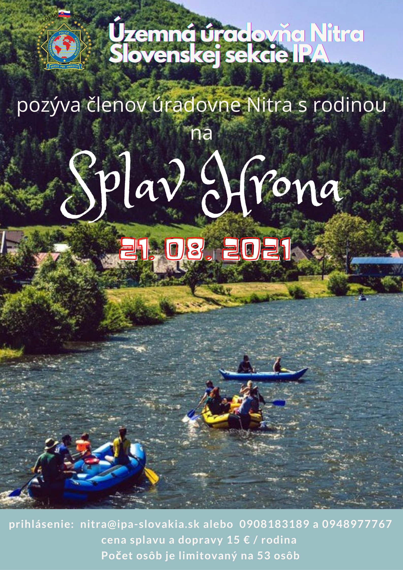 Splav Hrona 2021