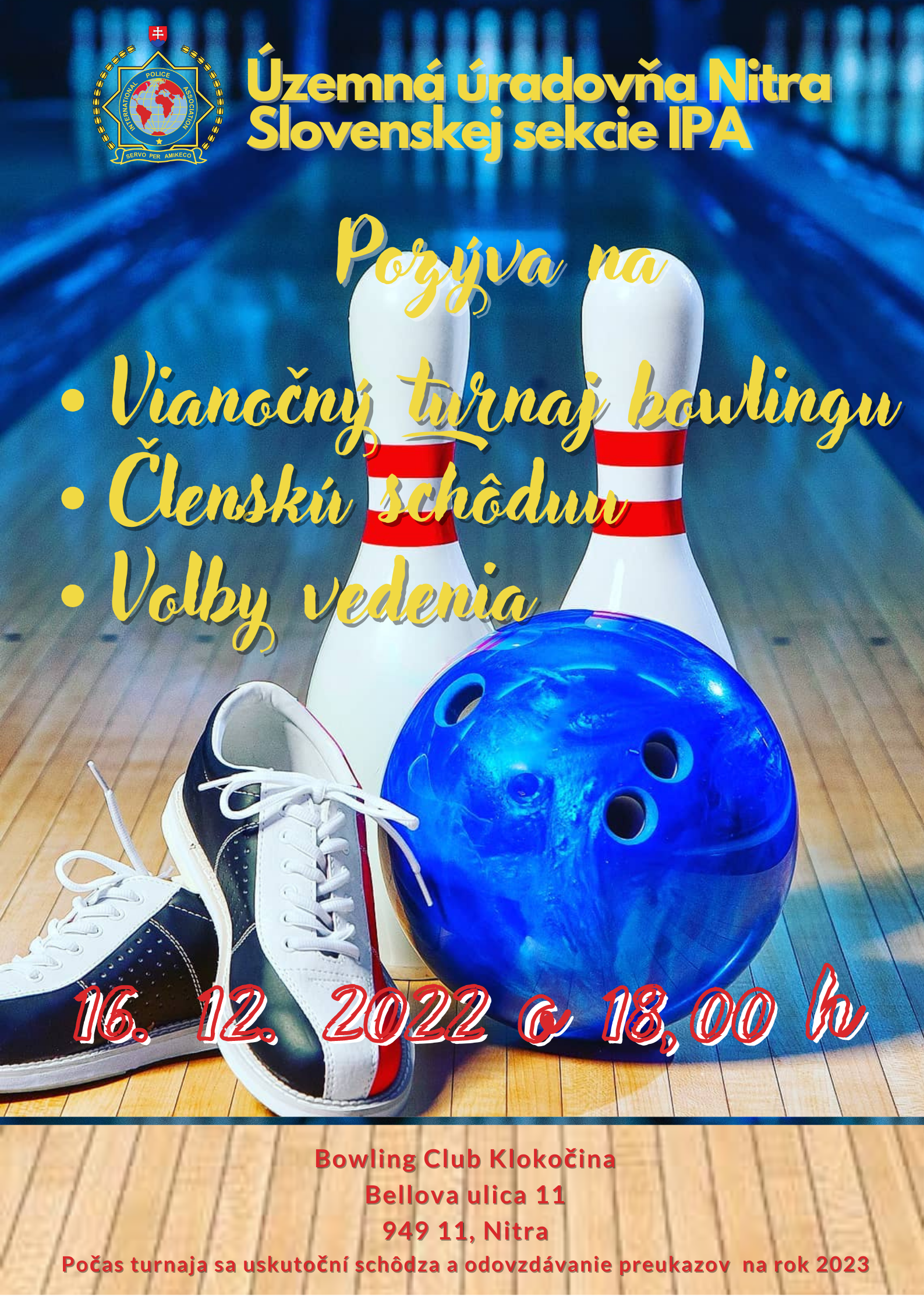 Vianočný turnaj v Bowlingu
