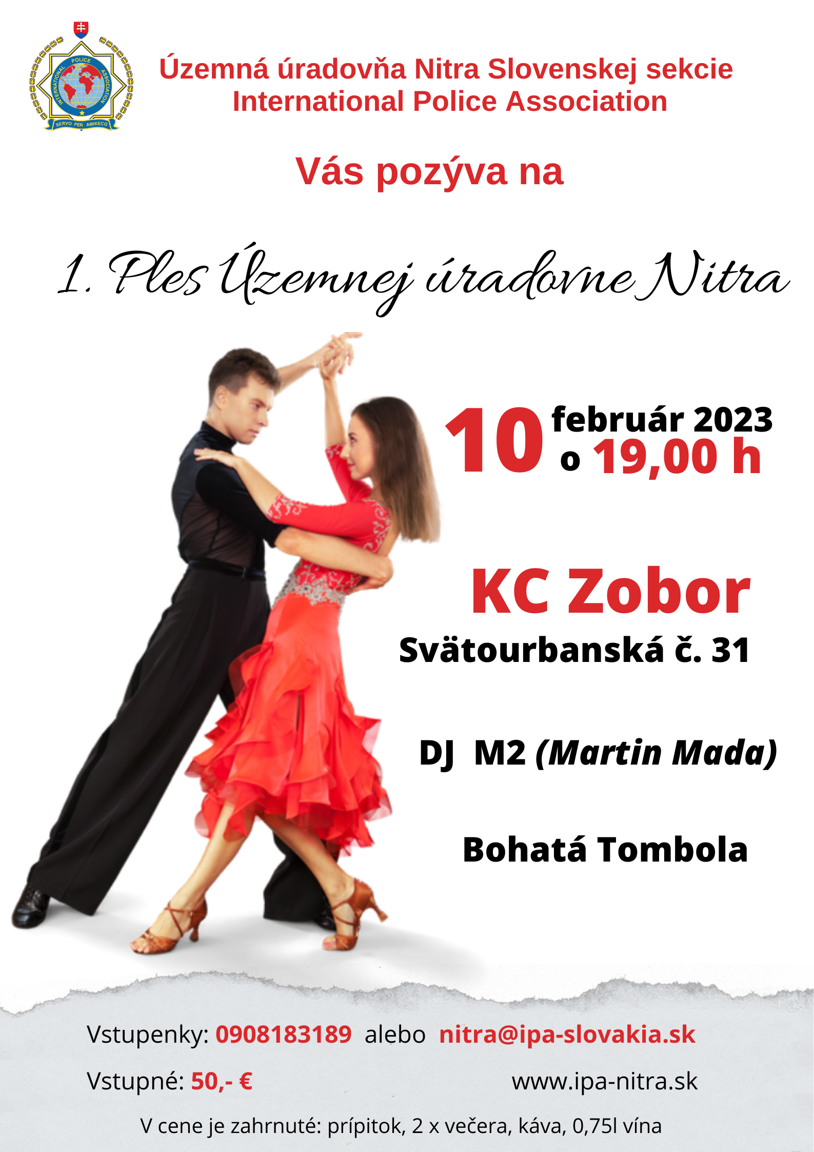 1. Ples Územnej úradovne Nitra 2023