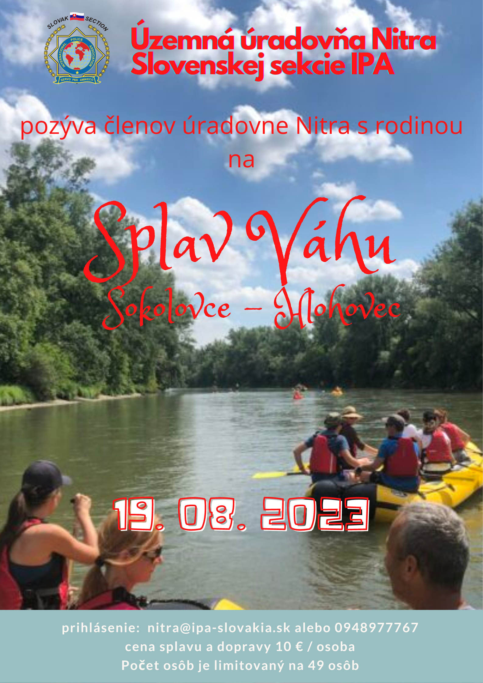 Splav Váhu 2023