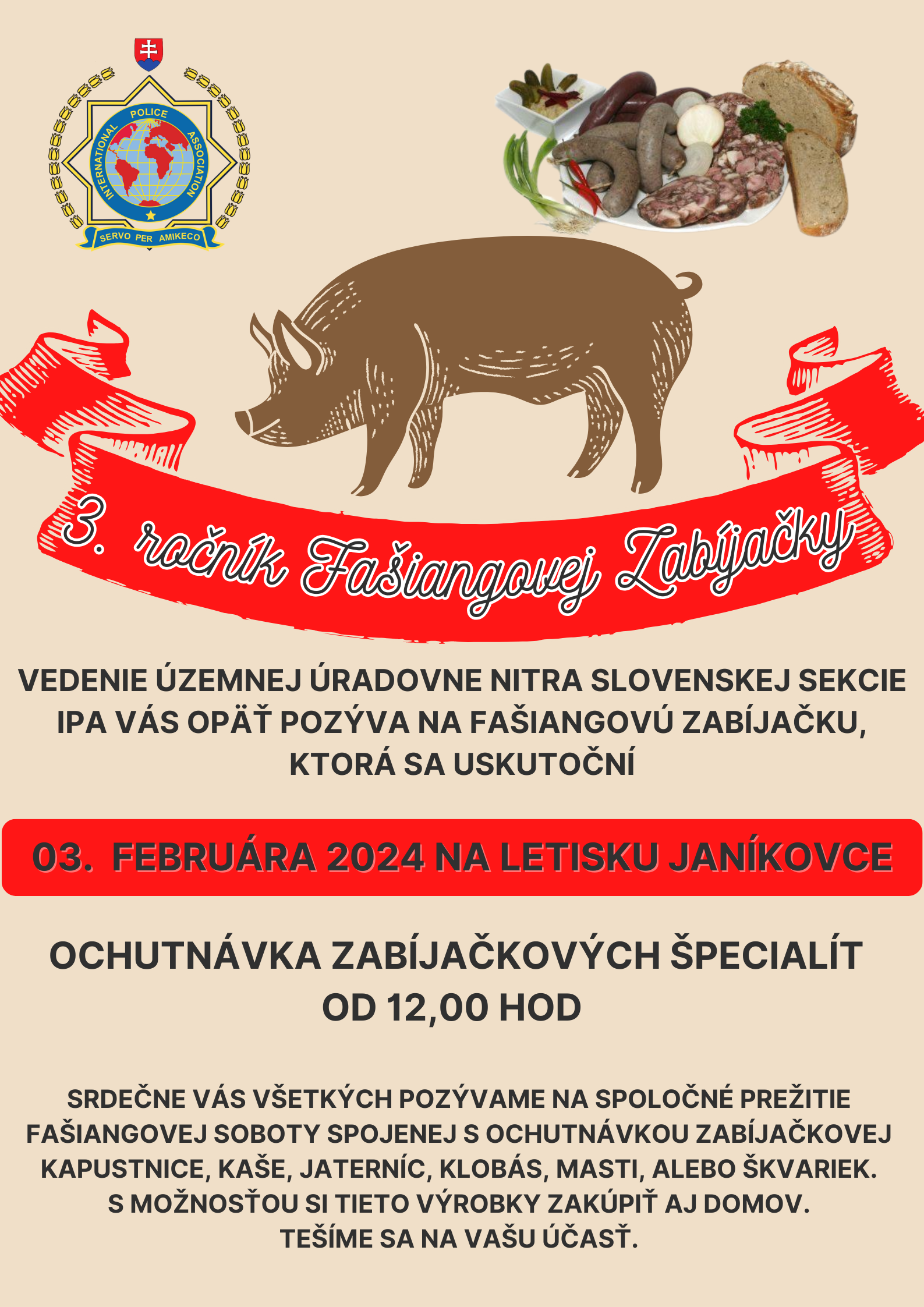 Fašiangová zabíjačka 2024