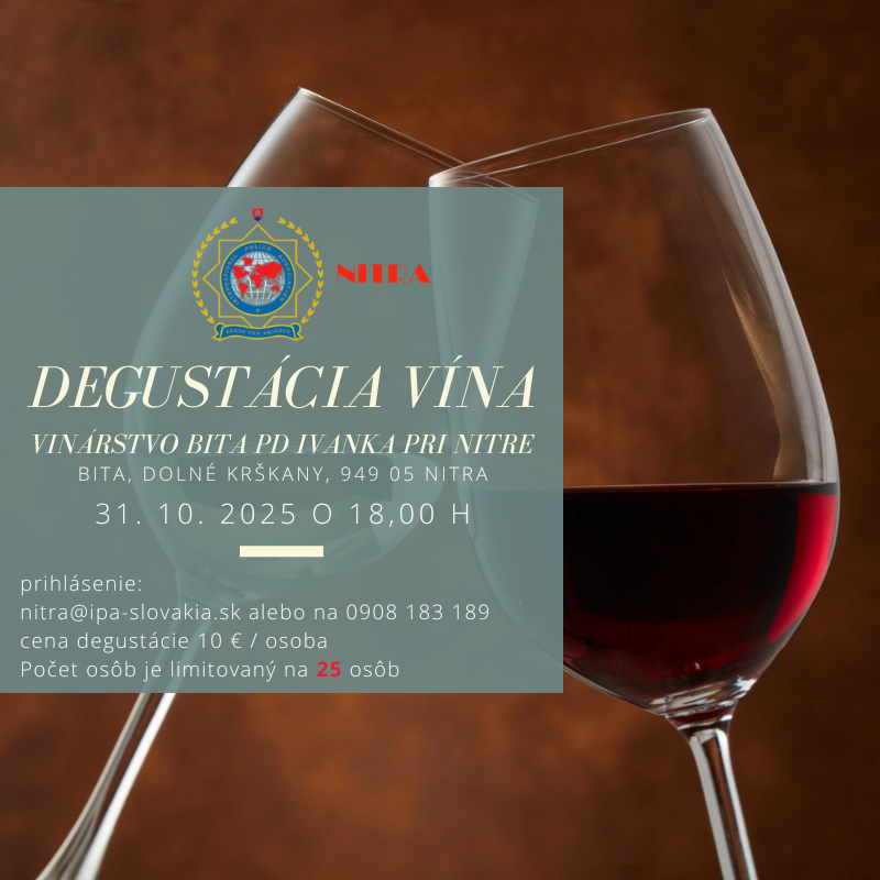 Degustácia vína 2025
